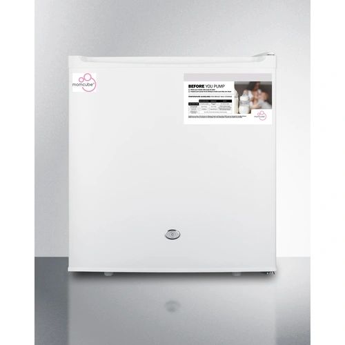 19" Wide Compact MOMCUBE Breast Milk Refrigerator , Summit MC2