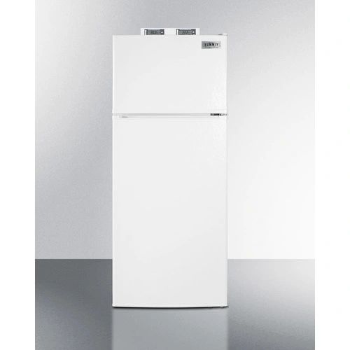 24" Wide Break Room Refrigerator-Freezer , Summit BKRF1118W