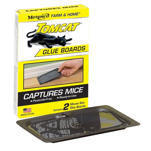 Tomcat Mouse Glue Board 2/Pack , 48 Pack/Case , Motomco 32418