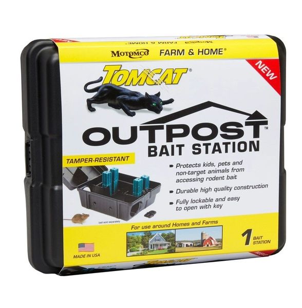 Tomcat Outpost Bait Station 6/Pack , Motomco 33426