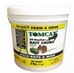 Tomcat Rat and Mouse Bait Place Pacs, 4.1lb (85gm x 22) , Motomco 32360