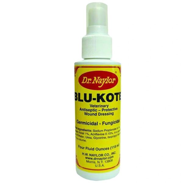 Dr. Naylor Blu-Kote Spray, 4oz , 12/Case , Naylor BKP