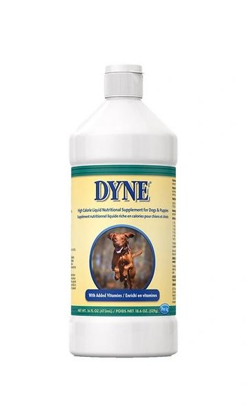 Dyne High Calorie Liquid Nutritional Supplement for Dogs and Puppies, 16oz , Pet Ag 20510