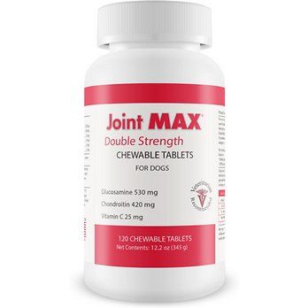 Joint Max Double Strength Chewable Tablets for Dogs, 120 Count , 5/Pack , Pet Health JMDS120CH