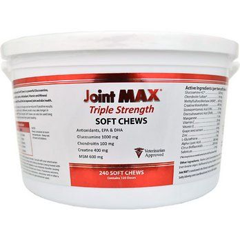 Joint Max Triple Strength Soft Chews for Dogs, 240 Count , Pet Health JMTSCH240