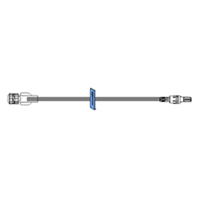 100in IV Ext Set w/ Inj Site Male / Female , 50/Case , Practivet PRAC-7105