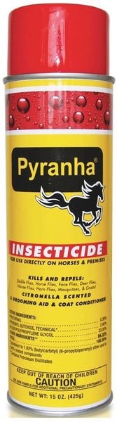 Pyranha Insecticide for Horses and Premises, 15oz , Each , 12/Case , Pyranha 001AERO