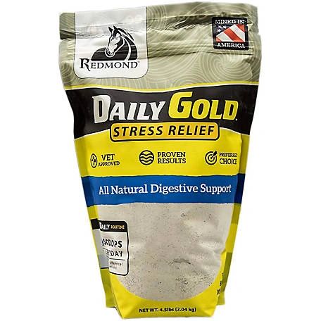 Daily Gold Stress Relief, Natural Healing Clay, 4.5lb , Redmond Minerals 330707