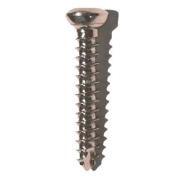 3.5mm x 50mm Cortical Screw Self-Tapping Titanium Hexhead [003481] , 10/Pack , Securos Surgical 404850V-3