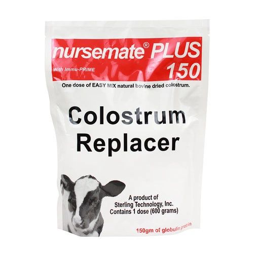 Nursemate Plus 150 Colostrum Replacer with Immu-Prime, 600gm , Each , 12/Case , Sterling Technology 1915