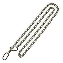 OB Chain, Nickel Plated Steel, 60" , Each , Stone 10010