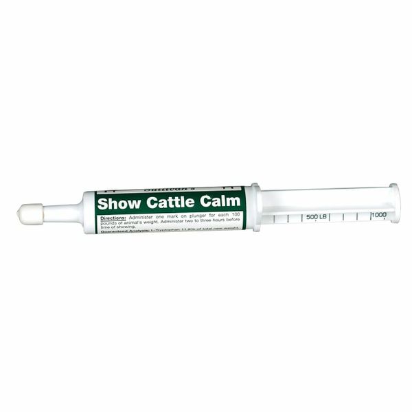 Show Cattle Calm for All Classes of Show Calves, 32gm , Each , Sullivan Supply CALC