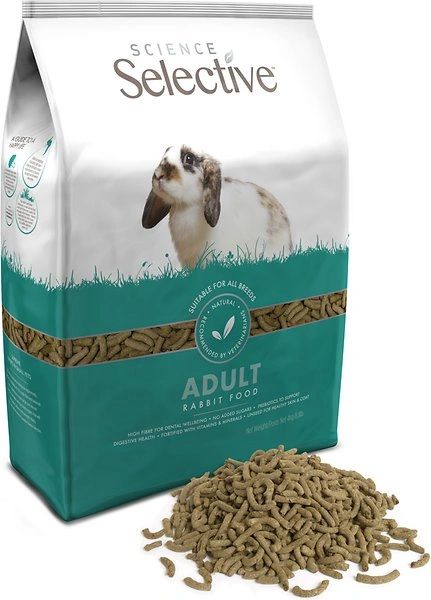 Science Selective Adult Rabbit Food, 4lb , Each , Supreme Petfoods 4116