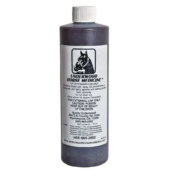 Underwood Horse Medicine 16oz , 24/Case , Underwood Horse Medicine