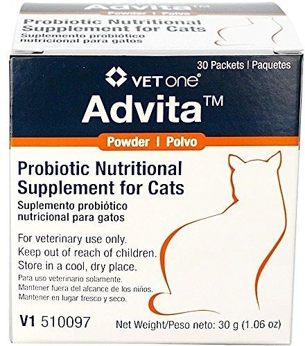 Advita Probiotic Powder Nutritional Supplement for Cats, 1gm , Each , 12/Case , Vetone MWI960