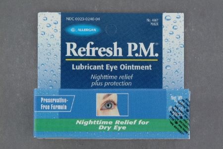 Lubricant Eye Ointment Refresh P.M.® 0.5 oz. Ointment , 3.5 gm , Allergan 00023024004