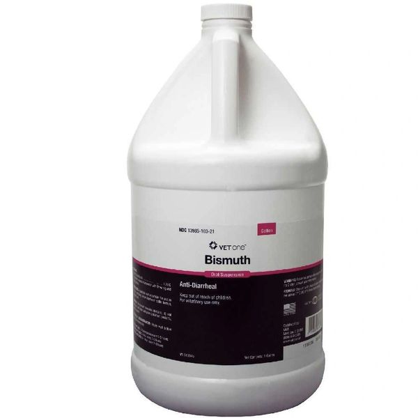 Bismuth Anti-Diarrhea Oral Suspension, 1 Gallon , Vetone 510045