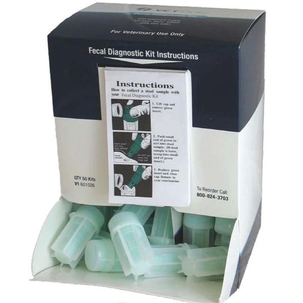 Fecal Diagnostic Kit 50/Box , Vetone 00013