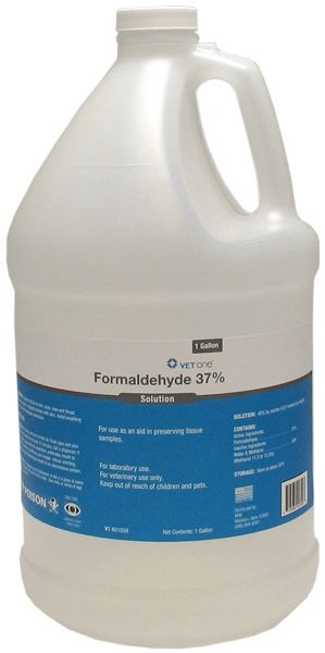 Formaldehyde 37% Solution, 1 Gallon , each , Vetone 00394