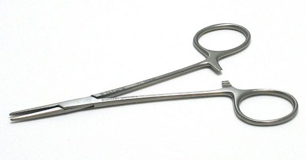 Halsted Mosquito Hemostatic Forceps, Straight, 5.0" , Each , Vetone 621008