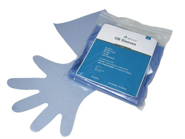 OB Sleeves (EquiSleeve), Non-Sterile, Clear, 36" , 100/Pack , 1200/Case , Vetone 605042