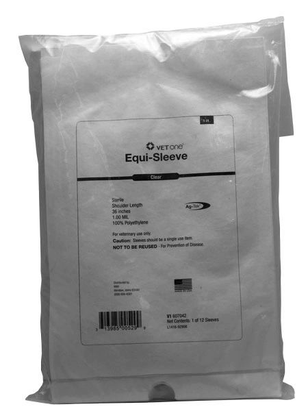 OB Sleeves (EquiSleeve), Sterile, Clear, 36" , 12/Pack , 144/Case , Vetone 607042