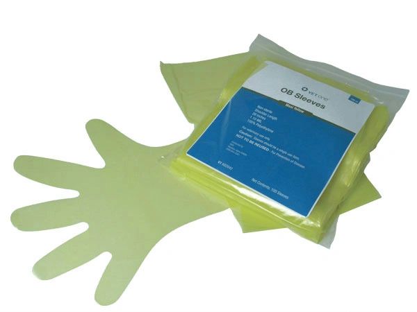 OB Sleeves (MaxiSleeve), Non-Sterile, Yellow, 39" , 1000/Case , Vetone 602042