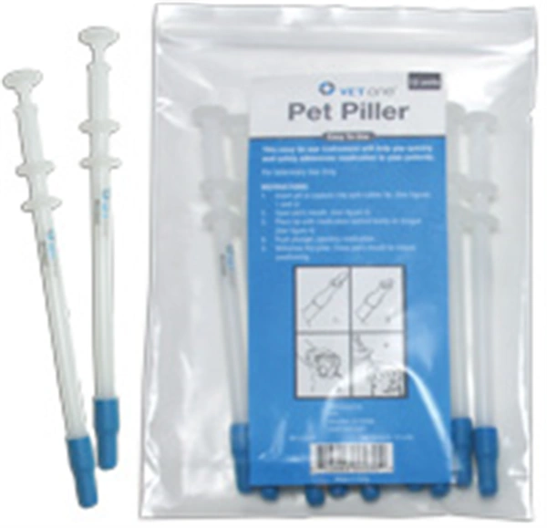 Pet Piller, White with Blue Tip , 12/Pack , 288/Case . Vetone 616029