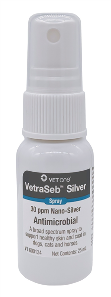 VetraSeb Silver Antimicrobial Spray, 25mL , Each , 12/Case , Vetone 600134