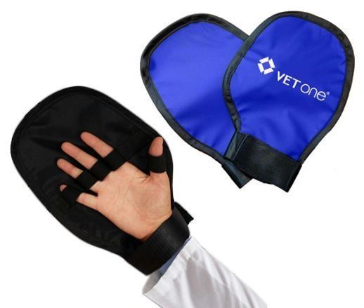 UltraFlex X-Ray Mitt, Royal Blue , One Pair , Vetone 600320