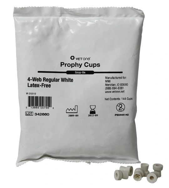 Prophy Cups, Snap-On, 144/Pack , Vetone 510112