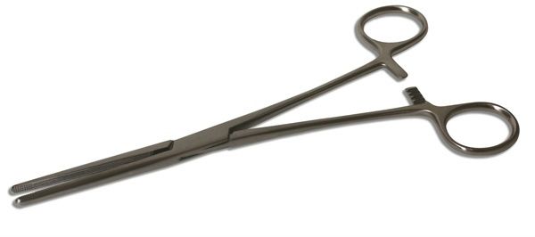 Rochester-Carmalt Hemostatic Forceps, Straight, 6.25" , Vetone 619008