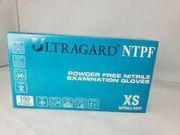 Ultragard NTPF 5 mil Powder Free Nitrile Exam Gloves, Blue , Size X-Small , 100/Box , 10 Box/Case , UGNTPF-XS