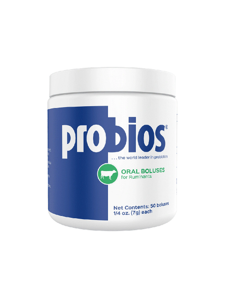 Probios Oral Boluses for Ruminants 7gm, 50 Count , Vets Plus 022-CHR501