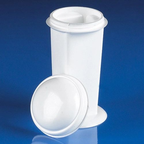 Coplin Staining Jar with Plastic Screw Top, 5-10 Slides , 12/Case , Volu-Sol VCJ-001