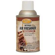 Country Vet Metered Air Freshner, Cinnamon and Spice, 5.3oz , each , 12/Case , Waterbury 335301CVCAPT