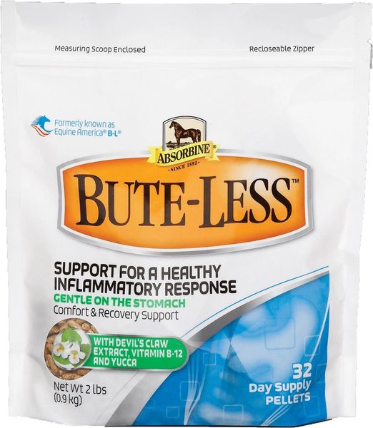 Absorbine Bute-Less Comfort and Recovery Support Pellets, 2lb , Each , 6/Case , WF Young 430420