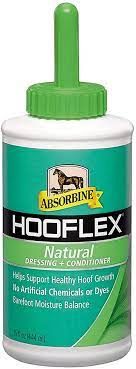 Absorbine Hooflex Natural Dressing and Conditioner with Brush, 15oz ,Each , 12/Case , WF Young 428351