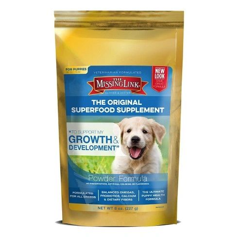 The Missing Link Original Super Food Supplement for Ultimate Puppy Heath, 8oz , each , 12/Case , WF Young 470530