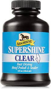 Absorbine SuperShine Hoof Polish, Clear, 8oz , Each , 12/Case , WF Young 429087