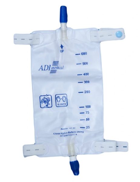 Leg Bag, Large, 900mL, 50/cs , ADI Medical 50011-9