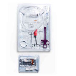 Percuaneous Endoscopic Gastronomy Kit Feeding Tube Kit, Push and Pull Placement Methods, 24Fr, 2/cs , Avanos 7160-24