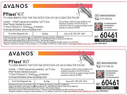 14C-Urea Breath Test (H.Pylori), 1/cs , Avanos 60461