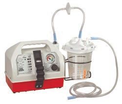 Aspirator Suction Optivac Portable <30LPM AC/DC 110-230V Reusable Not Made With Natural Rubber Latex Non-Sterile 12V Battery With Tube Each , Allied Health Care G180