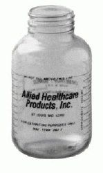 Suction Collection Bottle Gomco 1893 mL Without Lid , 6/Case , Allied Health Care 01-90-3564