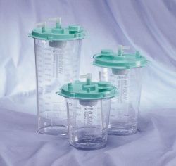 Canister Suction Hi Flow 2000mL 48/Box , Bemis 494410