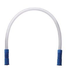 Suction Connector Tubing 18.75 Inch Length 0.25 Inch I.D. NonSterile Female Connector Clear , 25/Case , Bemis 537010