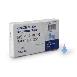 OtoClear Ear Wash Tips For use w/OtoClear Ear Wash System Blue Disposable 20/Box , Bionix 7202