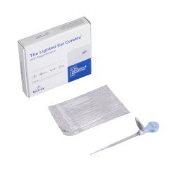 Ear Curette Pack MicroLoop Round Handle 3 mm Tip Straight Round Loop Tip , 50/Box , Bionix 2220