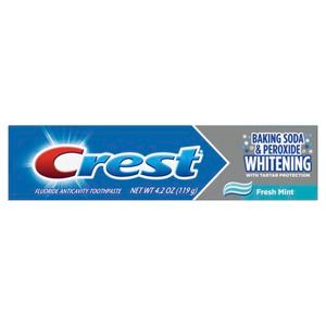 Crest Baking Soda & Peroxide Whitening Toothpaste, 4.2oz, 24/cs , Crest 3700051306